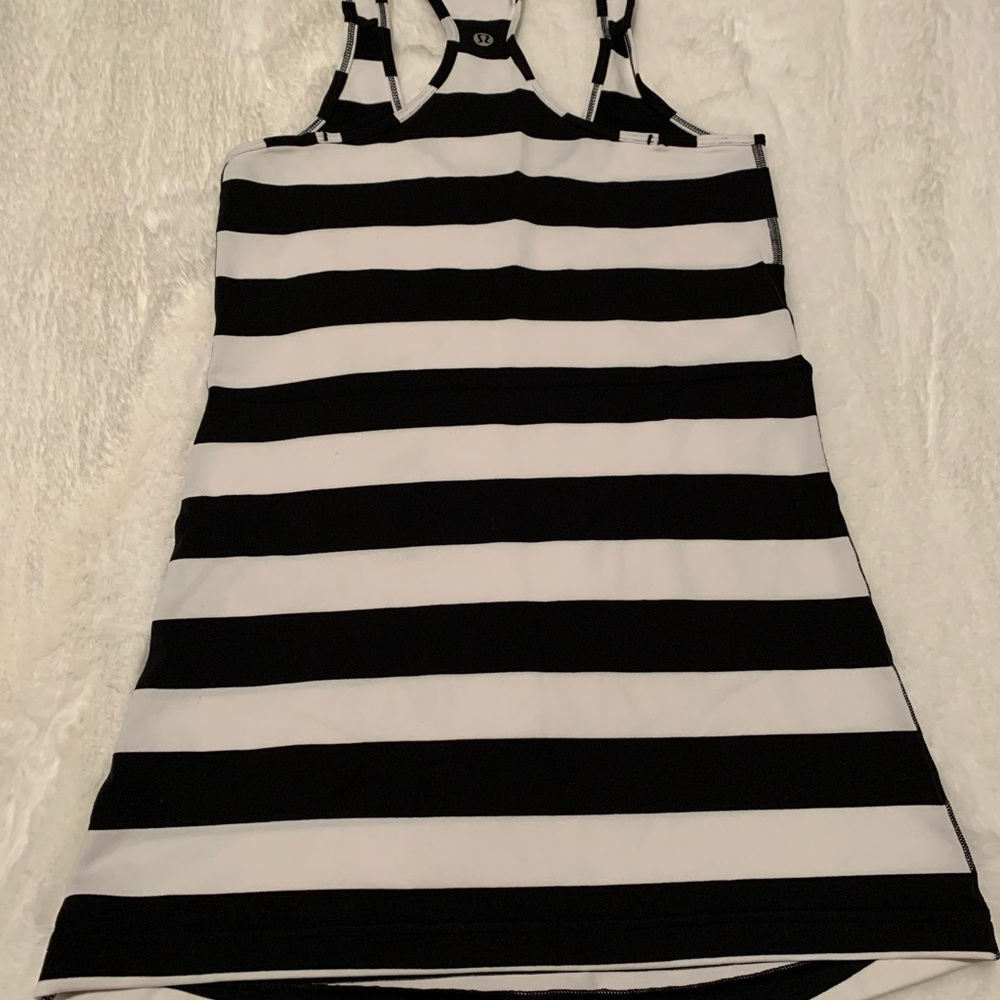 Lululemon Striped Racerback Tank Top NWOT - Picture 2 of 4